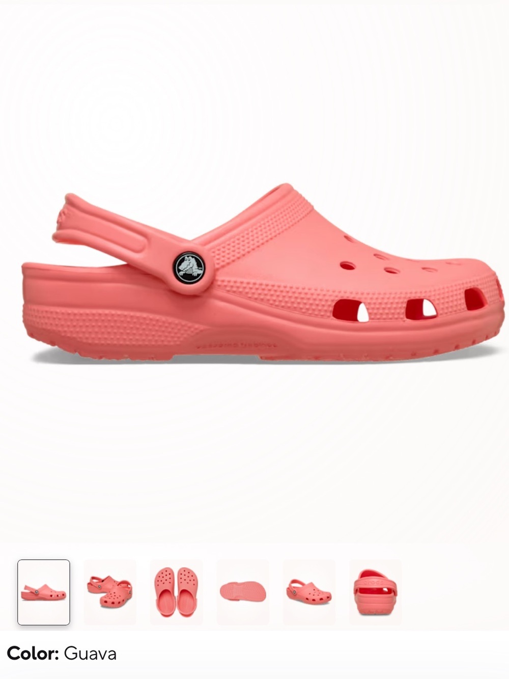 CROCS in Guava M7/W9